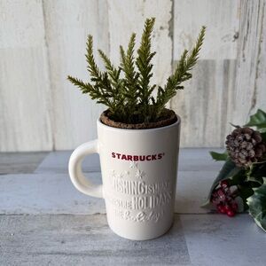 Starbucks 2010 Wishing Is What Makes The Holidays 10 oz Christmas 3D Mug Cup